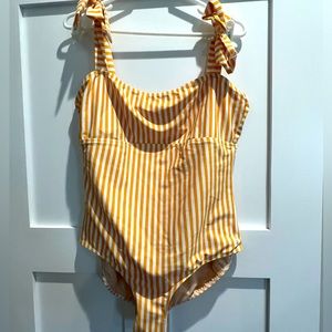 Albion Women’s Striped Swimsuit